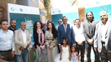 على أنغام المزمار ..افتتاح مشروع سترة للأسر الأولى بالرعاية بقوص