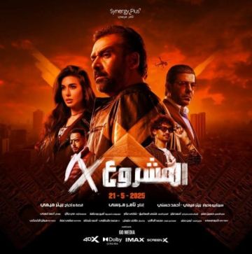 فيلم المشروع x لـ كريم عبد العزيز يصل لـ 117 مليون جنيه في 5 أسابيع