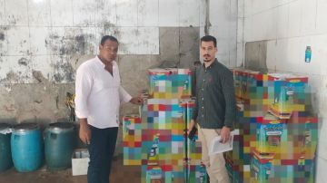 مصادرة 359 كيلو أغذية غير صالحة للاستهلاك الآدمى في حملات بالغربية مصادرة 359 كيلو أغذية غير صالحة للاستهلاك الآدمى في حملات بالغربية