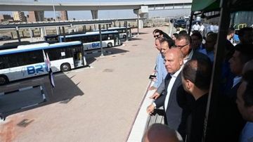 النقل تحذر من استخدام حارة الأتوبيس الترددي على الدائري النقل تحذر من استخدام حارة الأتوبيس الترددي على الدائري