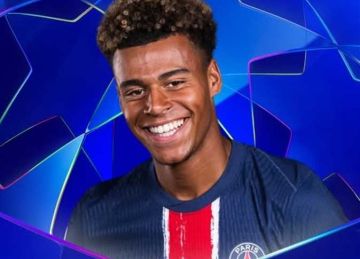 ديزيريه دوي يتوج بجائزة أفضل لاعب شاب في دوري أبطال أوروبا 2025