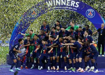 ريال مدريد يهنئ باريس سان جيرمان بعد التتويج الأول له بدوري أبطال أوروبا