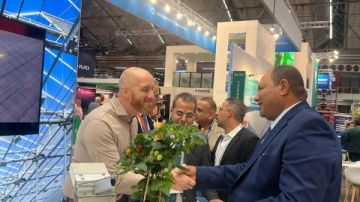 الصياد يشارك في افتتاح معرض التكنولوجيا الخضراء بالعاصمة الهولندية أمستردام الصياد يشارك في افتتاح معرض التكنولوجيا الخضراء بالعاصمة الهولندية أمستردام