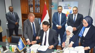 مصر للسياحة والأسواق الحرة توقع بروتوكول تعاون مع النيل للطيران.. صور مصر للسياحة والأسواق الحرة توقع بروتوكول تعاون مع النيل للطيران.. صور