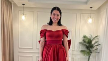 بالأحمر الناري.. إطلالة مميزة لـ لقاء الخميسي عبر إنستجرام