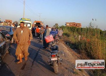 بالأسماء.. الحالة الصحية لمصابي حادث انقلاب سيارة بطريق الرافد الدولي بكفر الشيخ