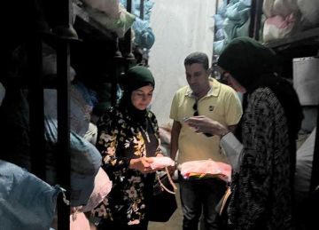 ضبط أطنان من الدواجن واللحوم والمواد الغذائية في حملة مكبرة بالقليوبية