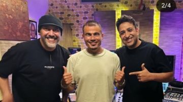 عمرو دياب يشارك الجمهور صورا من كواليس التعاون الجديد مع عمرو مصطفى وتامر حسين: ابتدينا صور عمرو دياب يشارك الجمهور صورا من كواليس التعاون الجديد مع عمرو مصطفى وتامر حسين: ابتدينا صور