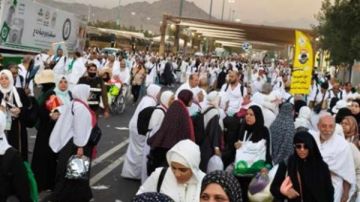 تفويج حجاج القرعة المتعجلين من مشعر منى إلى مكة المكرمة