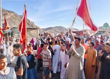 اليوم.. الآلاف يشاركون في الليلة الختامية لمولد القطب الصوفي أبو الحسن الشاذلي بمرسي علم(صور)