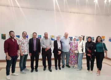  رسم وتصوير تشكيلي .. افتتاح معرض مبدعي الفن لموهوبي المدارس بـ قصر ثقافة أسيوط