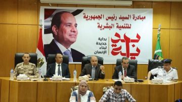 محافظ المنيا: تسليم 2500 فدان لهيئة تنمية الصعيد للبدء في تشغيل محطة الظهير الصحراوي