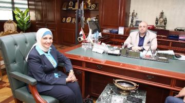 محافظ بني سويف يهنئ القطاع الصحي بحصول وحدة طب الشريف على اعتماد الجودة محافظ بني سويف يهنئ القطاع الصحي بحصول وحدة طب الشريف على اعتماد الجودة