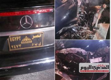 تحطيم سيارة نائب برلماني في حادث مروع على شارع فيصل.. والأمن يحقق في تورط صغار (صور)