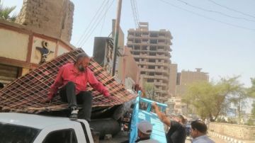 تنفيذ حملات لإزالة الإشغالات والتعديات على حرم الطريق بمدينة ديروط تنفيذ حملات لإزالة الإشغالات والتعديات على حرم الطريق بمدينة ديروط