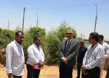 ضمن تطوير عواصم المحافظات: محافظ أسوان يتفقد تطوير حديقة الأندلس