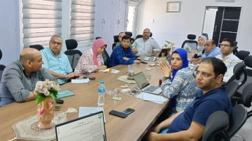 محطة مياه إمبابة تبدأ أولى خطوات اعتماد بصمتها الكربونية في مصر محطة مياه إمبابة تبدأ أولى خطوات اعتماد بصمتها الكربونية في مصر