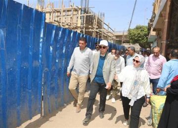 بمساحة 4 آلاف متر.. محافظ المنيا يتابع إنشاء السوق الحضاري بمنطقة الحبشى بمساحة 4 آلاف متر.. محافظ المنيا يتابع إنشاء السوق الحضاري بمنطقة الحبشى