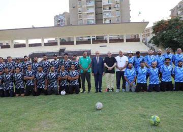 ختام فعاليات الدورة التدريبية للرخصة الإفريقية لمدربي كرة القدم بالمنيا