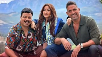 أمير كرارة وهنا الزاهد.. دوبلير مشاهير وفتاة بالسيرك بفيلم الشاطر