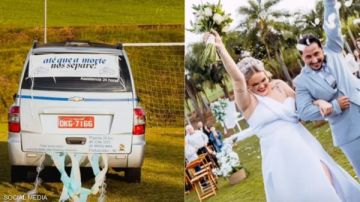 رايحة الفرح بعربة نقل موتى.. عروس تثير الجدل على السوشيال ميديا