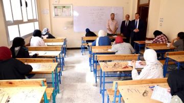 احتساب درجات سؤال كاملة في امتحان الدراسات الاجتماعية في المنوفية