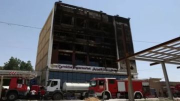 فاجعة في واسط.. 63 شهيدا و40 مصابا بحريق ضخم بمركز تجاري حديث الافتتاح