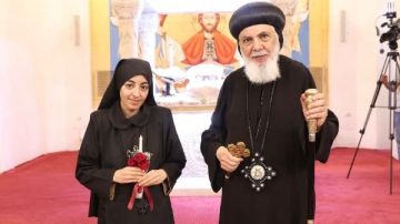 بحضور الأنبا بفنوتيوس .. مكرسة جديدة بإيبارشية سمالوط صور