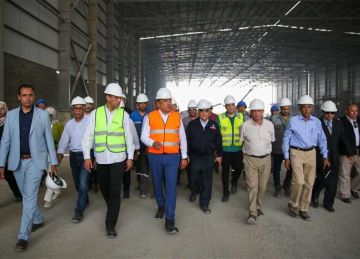 لتعظيم الاستفادة من الأصول.. وزير قطاع الأعمال يتفقد أعمال إعادة تشغيل مصنع بلوكات الأنود بالعين السخنة