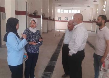 وفد من التنمية المحلية والقليوبية لمعاينة مجزر كفر شكر تمهيدا لتشغيله وفد من التنمية المحلية والقليوبية لمعاينة مجزر كفر شكر تمهيدا لتشغيله