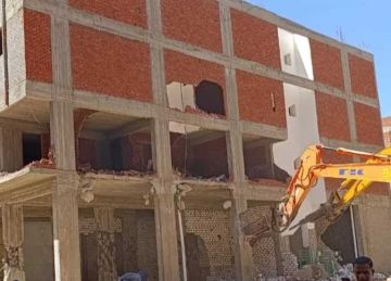 حملات مكبرة لإزالة التعديات على أراضي أملاك الدولة في الإسكندرية