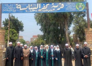 لمساندة الأسر المكلومة.. واعظات الأوقاف يقدمن واجب العزاء في ضحايا حادث المنوفية