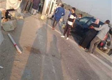 ارتفاع عدد ضحايا حادث الطريق الإقليمي في الجيزة إلى 8 أشخاص