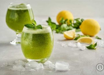 ليمونادا بالنعناع والحليب مشروبك الأنسب فى الأيام الحارة المكونات وطريقة التحضير 