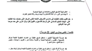 10 أيام على انتهاء التقديم.. اعرف الشروط والأوراق المطلوبة للتقديم في مدارس التمريض بالشرقية