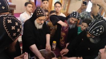 تطييب رفات وتدشين أيقونات في احتفالات دير الشايب بعيد استشهاد الأنبا موسى القوي