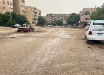 رغم حرارة الطقس.. أمطار صيفية تفاجئ مدينة العاشر من رمضان