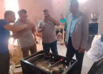 ضبط مصنع غير مرخص لتصنيع وإنتاج أجهزة البوتاجاز بخامات غير معتمدة في بني سوبف