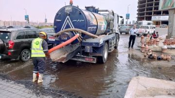  صرف القاهرة ينجح في اختبار مفاجئ للأمطار ويواصل العمل لأكثر من 12 ساعة