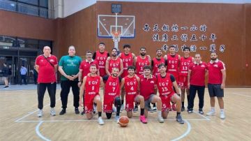 منتخب مصر الأولمبي يفوز على كولومبيا في البطولة الدولية للسلة بالصين