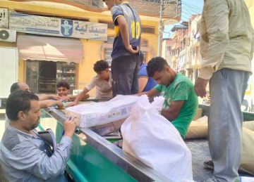 ضبط 728 كيلو لحوم مجهولة المصدر في حملة تموينية بكفر الشيخ