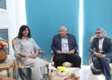 رئيس الأمانة الفنية للتحالف الوطني للعمل الأهلي تزور الوادي الجديد لإطلاق قافلة مساعدات