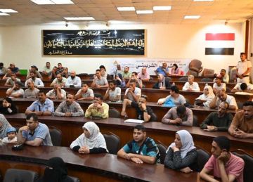 قرعة علنية لتخصيص 63 كشكا للحالات الإنسانية وذوي الهمم بالعاشر من رمضان قرعة علنية لتخصيص 63 كشكا للحالات الإنسانية وذوي الهمم بالعاشر من رمضان