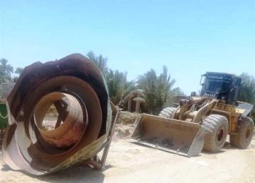 إزالة 21 طاحونة ذهب في حملة لاسترداد أملاك الدولة بـ أسوان