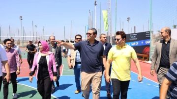 انطلاق أول بطولة مفتوحة للشطرنج بملعب الإكليريك بدمياط