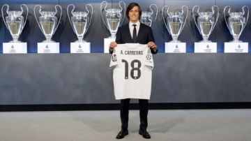كاريراس بعد العودة إلى ريال مدريد: غادرت كصبي وأعود كرجل وسأقاتل من أجل هذا القميص