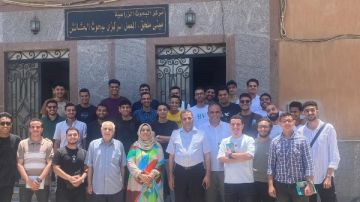 المركزي للحشائش ينظم برامج تدريبية لطلاب كلية الزراعة بجامعة الأزهر