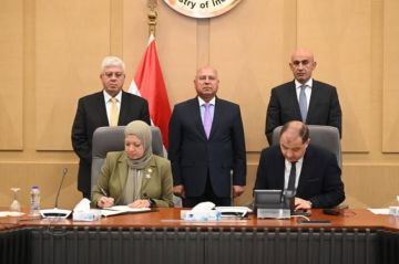بحضور 3 وزراء.. توقيع بروتوكول تعاون بين مصلحة الكفاية الإنتاجية وصندوق تطوير التعليم