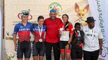 منتخب الدراجات يحصد ميداليتين في البطولة الإفريقية للمدارس بالجزائر