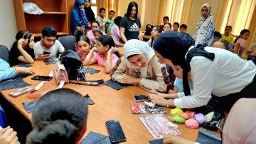 أكثر من 200 مشارك بالكامب الصيفي للمركز الثقافي بطنطا.. صور أكثر من 200 مشارك بالكامب الصيفي للمركز الثقافي بطنطا.. صور